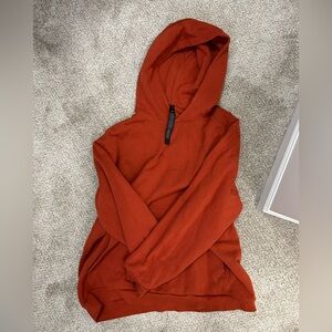 lululemon athletica Men's Rust Orange Steady State Hoodie